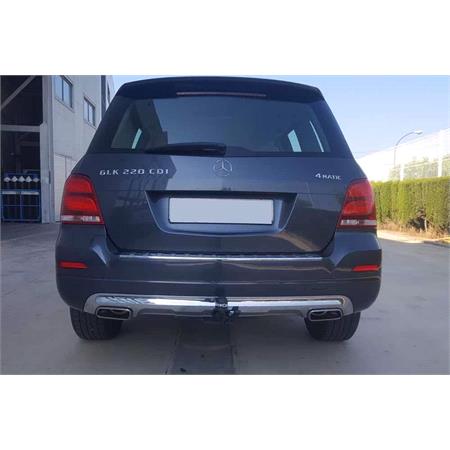 Aragon Horizontaly Removable Towbar for Mercedes GLK CLASS 2008 to 2015 (Except AMG Line / Sport)