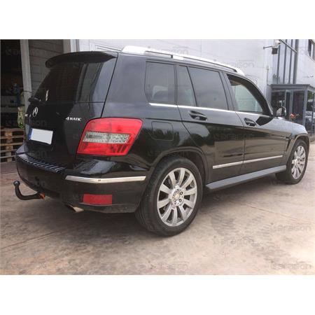 Aragon Vertically Detachable Towbar for Mercedes GLK CLASS 2008 to 2015 (Except AMG Line / Sport)