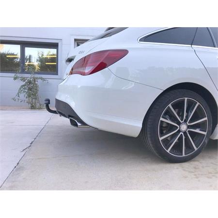 Aragon Swan Neck Ball Towbar for Mercedes CLA Shooting Brake 2015 to 2019 (Including AMG)