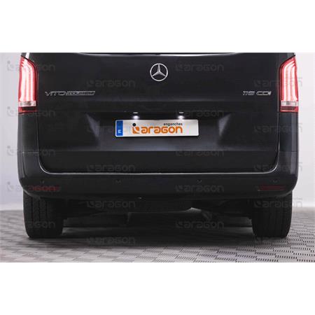 Aragon Vertically Detachable Towbar for Mercedes VITO Box 2014 Onwards