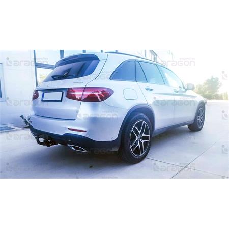 Aragon Horizontaly Removable Towbar for Mercedes GLC 2015 to 2022 (Except AMG Engine) (The automatic gate opening sensor must be relocated)