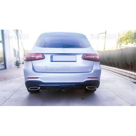 Aragon Horizontaly Removable Towbar for Mercedes GLC 2015 to 2022 (Except AMG Engine) (The automatic gate opening sensor must be relocated)