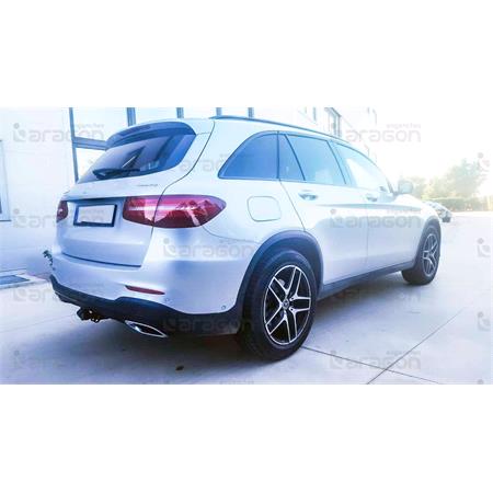 Aragon Horizontaly Removable Towbar for Mercedes GLC 2015 to 2022 (Except AMG Engine) (The automatic gate opening sensor must be relocated)