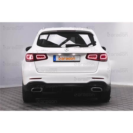 Aragon Vertically Detachable Towbar for Mercedes GLC Coupe 2016 to 2023  (Except AMG Engine) (The automatic gate opening sensor must be relocated)
