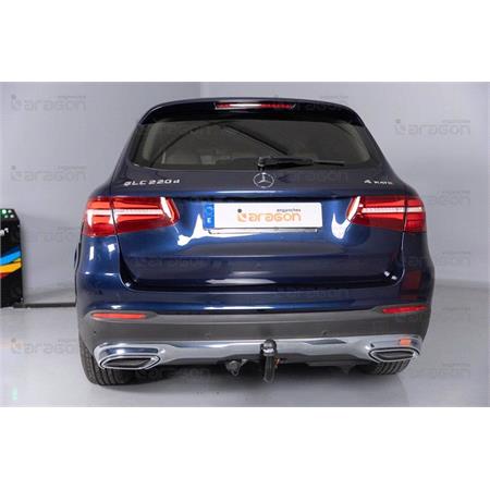 Aragon Vertically Detachable Towbar for Mercedes GLC Coupe 2016 to 2023  (Except AMG Engine) (The automatic gate opening sensor must be relocated)