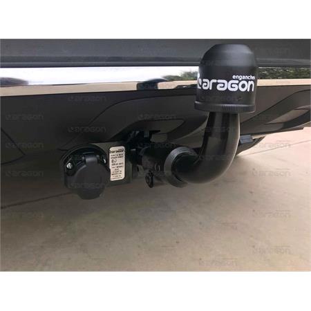 Aragon Horizontaly Removable Towbar for Mercedes GLC Coupe 2016 to 2023 (Except AMG Engine) (The automatic gate opening sensor must be relocated)