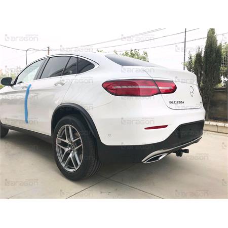 Aragon Horizontaly Removable Towbar for Mercedes GLC Coupe 2016 to 2023 (Except AMG Engine) (The automatic gate opening sensor must be relocated)