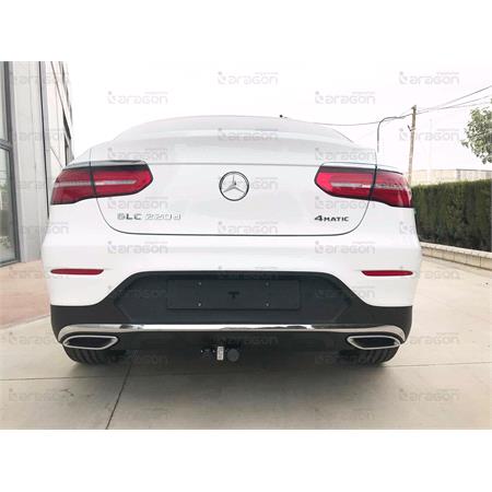 Aragon Horizontaly Removable Towbar for Mercedes GLC Coupe 2016 to 2023 (Except AMG Engine) (The automatic gate opening sensor must be relocated)