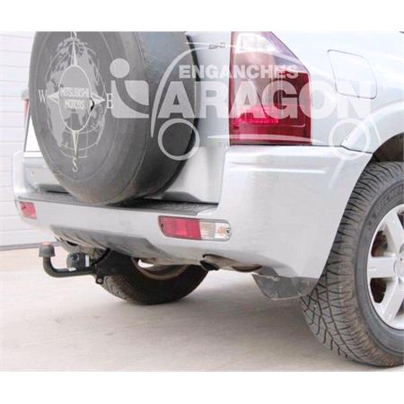 Aragon Swan Neck Ball Towbar for Mitsubishi PAJERO/SHOGUN III 2000 to 2006 (3 Doors)