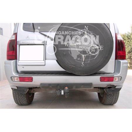 Aragon Swan Neck Ball Towbar for Mitsubishi PAJERO/SHOGUN III 2000 to 2006 (3 Doors)