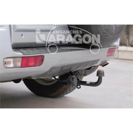 Aragon Swan Neck Ball Towbar for Mitsubishi PAJERO/SHOGUN III 2000 to 2006 (3 Doors)