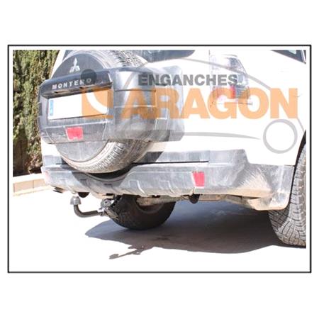 Aragon Horizontaly Removable Towbar for Mitsubishi PAJERO/SHOGUN 2007 Onwards  (3 Doors)