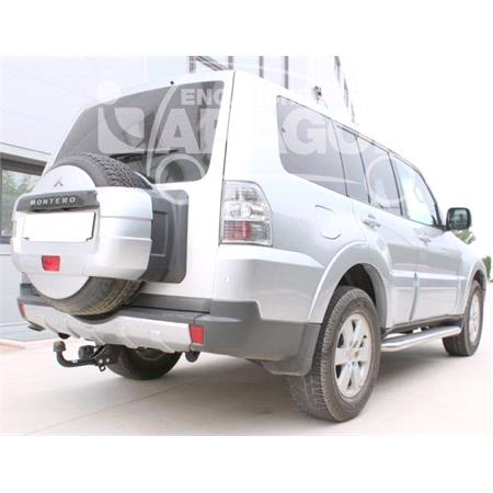 Aragon Swan Neck Ball Towbar for Mitsubishi PAJERO/SHOGUN 2007 Onwards  (5 Doors)