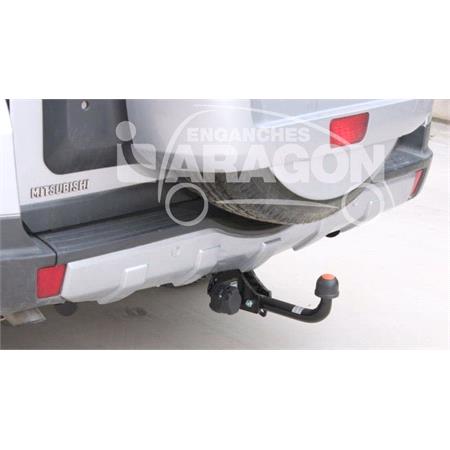 Aragon Swan Neck Ball Towbar for Mitsubishi PAJERO/SHOGUN 2007 Onwards  (5 Doors)