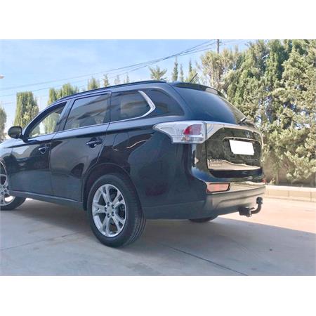 Aragon Swan Neck Ball Towbar for Mitsubishi OUTLANDER III Van 2013 to 2025