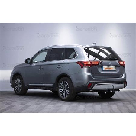 Aragon Vertically Detachable Towbar for Mitsubishi OUTLANDER III Van 2013 to 2025