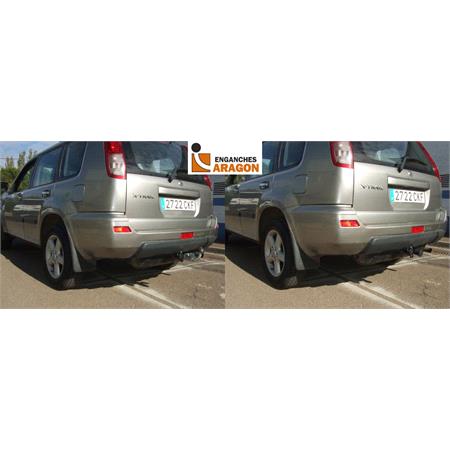 Aragon Horizontaly Removable Towbar for Nissan X TRAIL 2001 to 2007