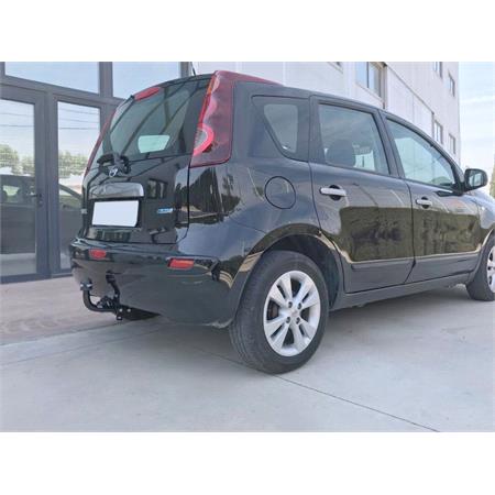 Aragon Swan Neck Ball Towbar for Nissan NOTE 2006 to 2013