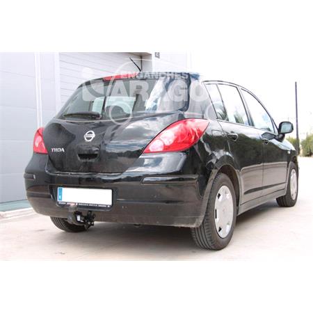 Aragon Swan Neck Ball Towbar for Nissan TIIDA Hatchback 2007 to 2012