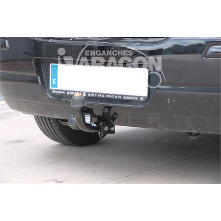 Aragon Swan Neck Ball Towbar for Nissan TIIDA Hatchback 2007 to 2012