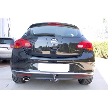 Aragon Horizontaly Removable Towbar for Vauxhall ASTRA Mk VI 2009 to 2015