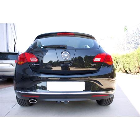 Aragon Horizontaly Removable Towbar for Vauxhall ASTRA Mk VI 2009 to 2015