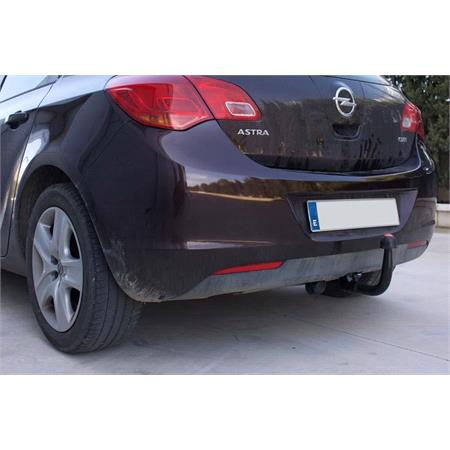 Aragon Vertically Detachable Towbar for Vauxhall ASTRA Mk VI 2009 to 2015