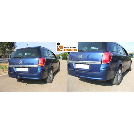 Aragon Vertically Detachable Towbar for Vauxhall ASTRA MK V Estate 2004 to 2009