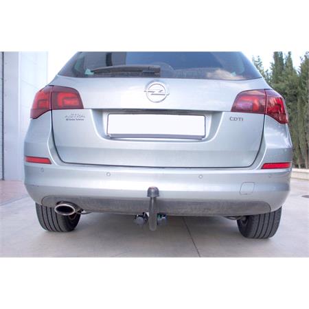 Aragon Vertically Detachable Towbar for Opel ASTRA J Saloon 2012 to 2015