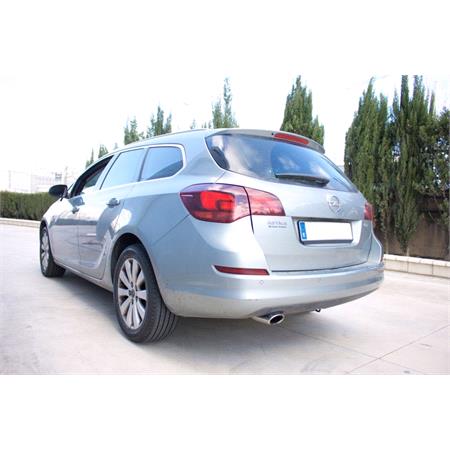 Aragon Vertically Detachable Towbar for Opel ASTRA J Saloon 2012 to 2015