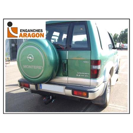 Aragon Swan Neck Ball Towbar for Vauxhall MONTEREY 1991 to 1998