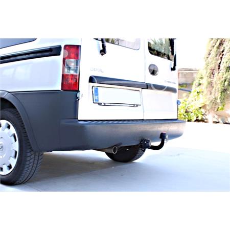 Aragon Swan Neck Ball Towbar for Opel COMBO van Body / Estate 2001 to 2011