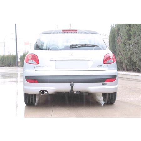 Aragon Swan Neck Ball Towbar for Peugeot 206+ 2009 to 2012