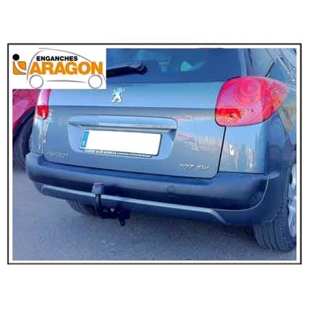Aragon Swan Neck Ball Towbar for Peugeot 207 SW 2007 to 2012