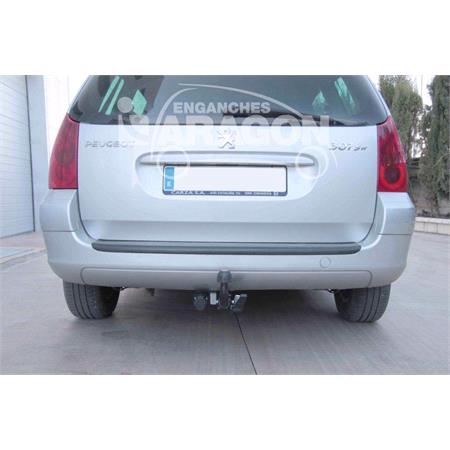 Aragon Horizontaly Removable Towbar for Peugeot 307 SW 2002 to 2007