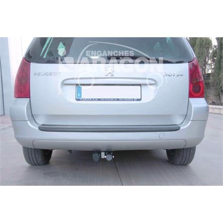 Aragon Horizontaly Removable Towbar for Peugeot 307 SW 2002 to 2007