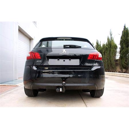 Aragon Horizontaly Removable Towbar for Peugeot 308 II 2013 to 2021 (Except GT / Gti / GT Line Model)