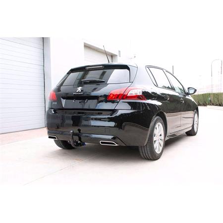 Aragon Vertically Detachable Towbar for Peugeot 308 II 2013 to 2021 (Except GT / Gti / GT Line Model)