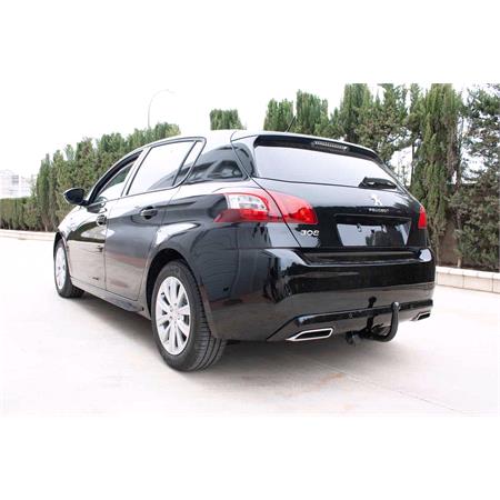 Aragon Vertically Detachable Towbar for Peugeot 308 II 2013 to 2021 (Except GT / Gti / GT Line Model)