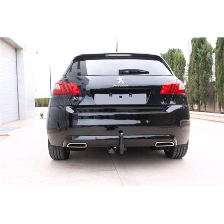 Aragon Vertically Detachable Towbar for Peugeot 308 II 2013 to 2021 (Except GT / Gti / GT Line Model)