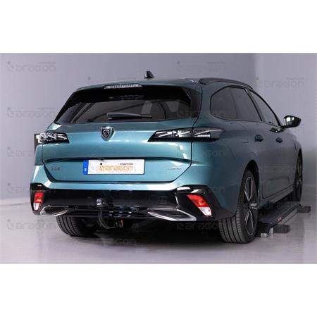 Aragon Vertically Detachable Towbar for Peugeot 308 SW III 2021 Onwards