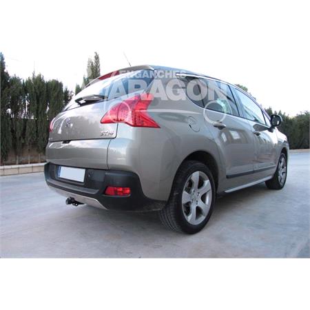 Aragon Horizontaly Removable Towbar for Peugeot 3008 2009 to 2016 (Except Hybrid4 Models)