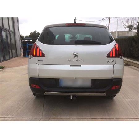 Aragon Horizontaly Removable Towbar for Peugeot 3008 2009 to 2016 (Except Hybrid4 Models)