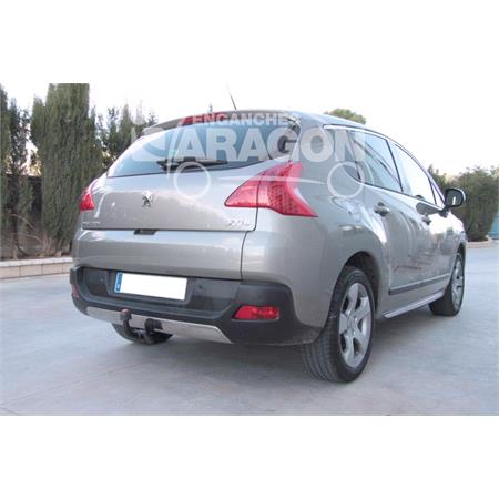 Aragon Horizontaly Removable Towbar for Peugeot 3008 2009 to 2016 (Except Hybrid4 Models)
