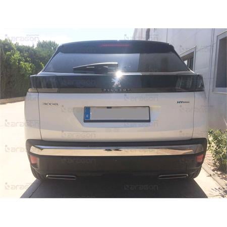 Aragon Vertically Detachable Towbar for Peugeot 3008 SUV 2019 to 2024 (Hybrid & Hybrid4 Models, incl. GT / automatic tailgate opening with foot sensor) (Except Hybrid 136 (1,199 cm3)