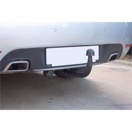 Aragon Vertically Detachable Towbar for Peugeot 407 2004 to 2010