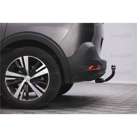 Aragon Vertically Detachable Towbar for Peugeot 5008 II 2017 to 2024