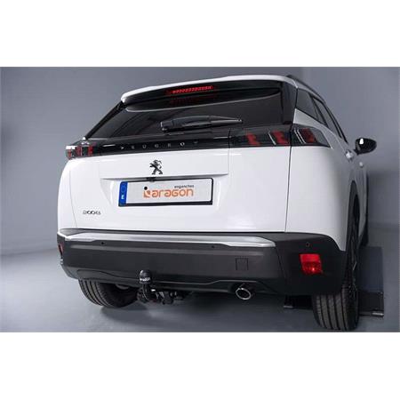 Aragon Horizontaly Removable Towbar for Peugeot 2008 II 2019 Onwards (Except e 2008)