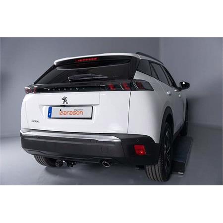 Aragon Horizontaly Removable Towbar for Peugeot 2008 II 2019 Onwards (Except e 2008)