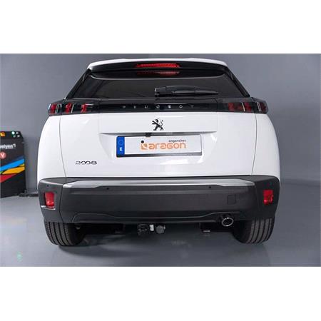 Aragon Horizontaly Removable Towbar for Peugeot 2008 II 2019 Onwards (Except e 2008)